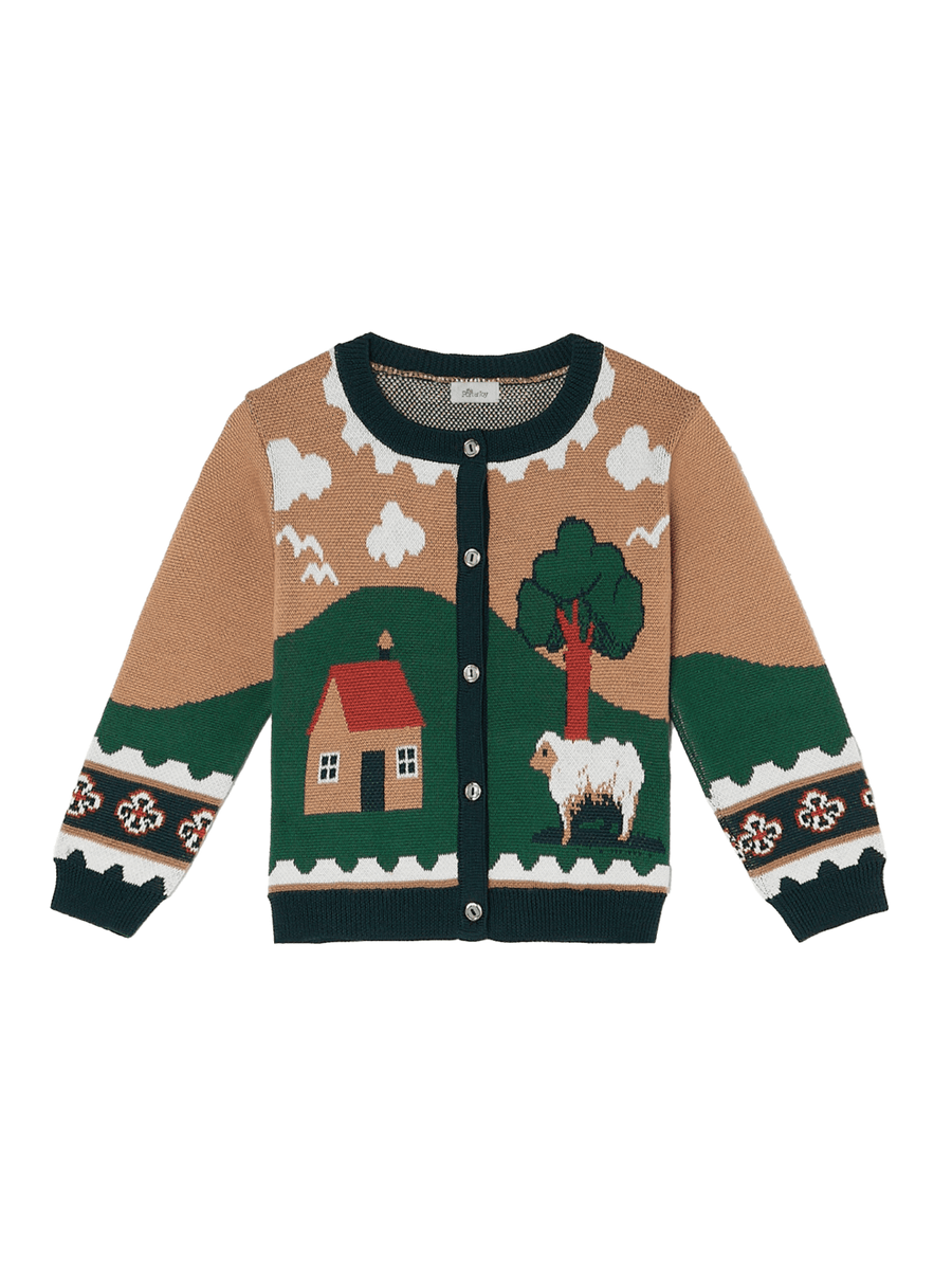 Kids British Countryside Cardigan